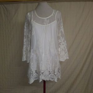 Cal Style Lace Women's Blouse